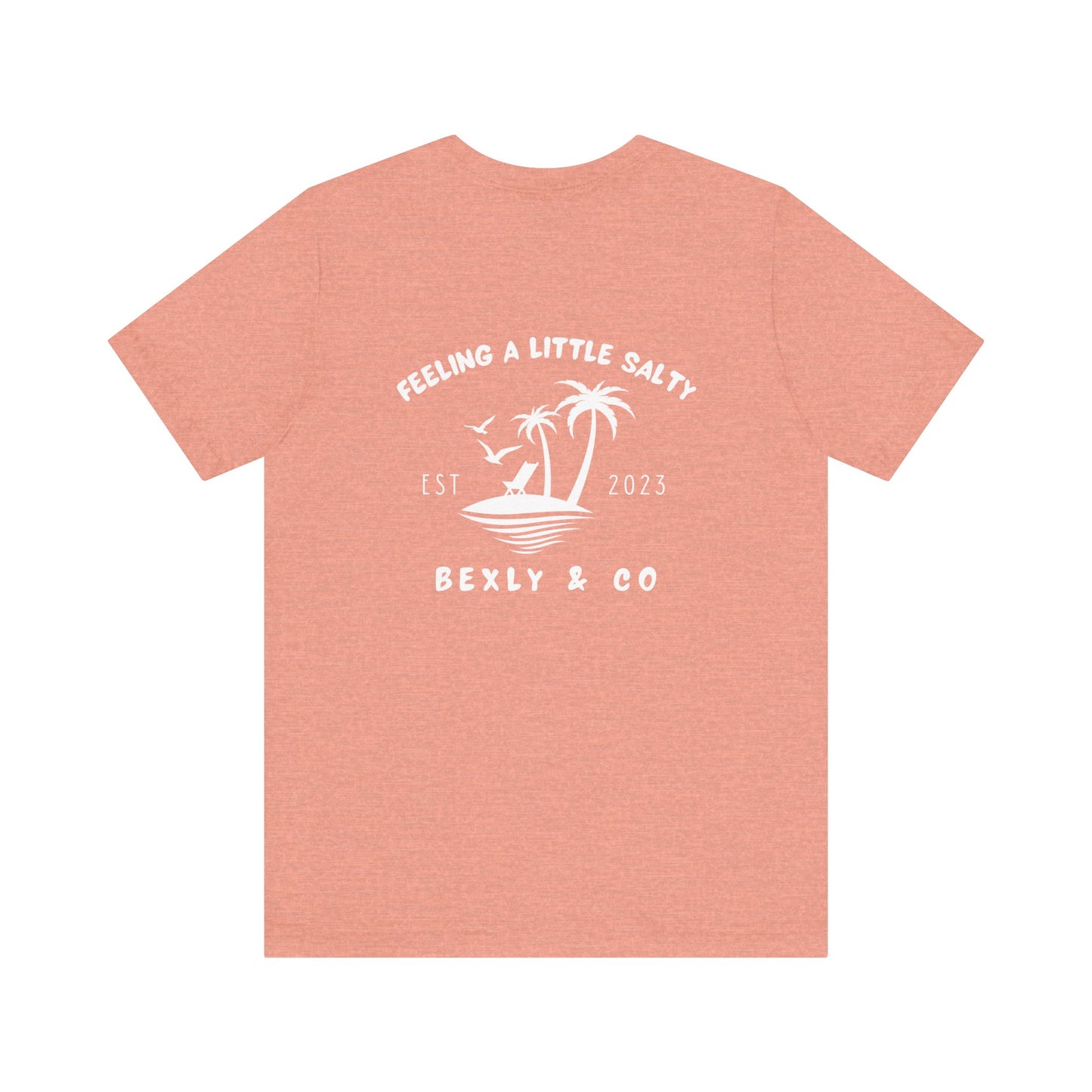Unisex Short Sleeve Tee - "Feeling A Little Salty" Tropical Graphic Shirt, Beach Vibes, Casual Summer Wear, Gift for Beach [...]
