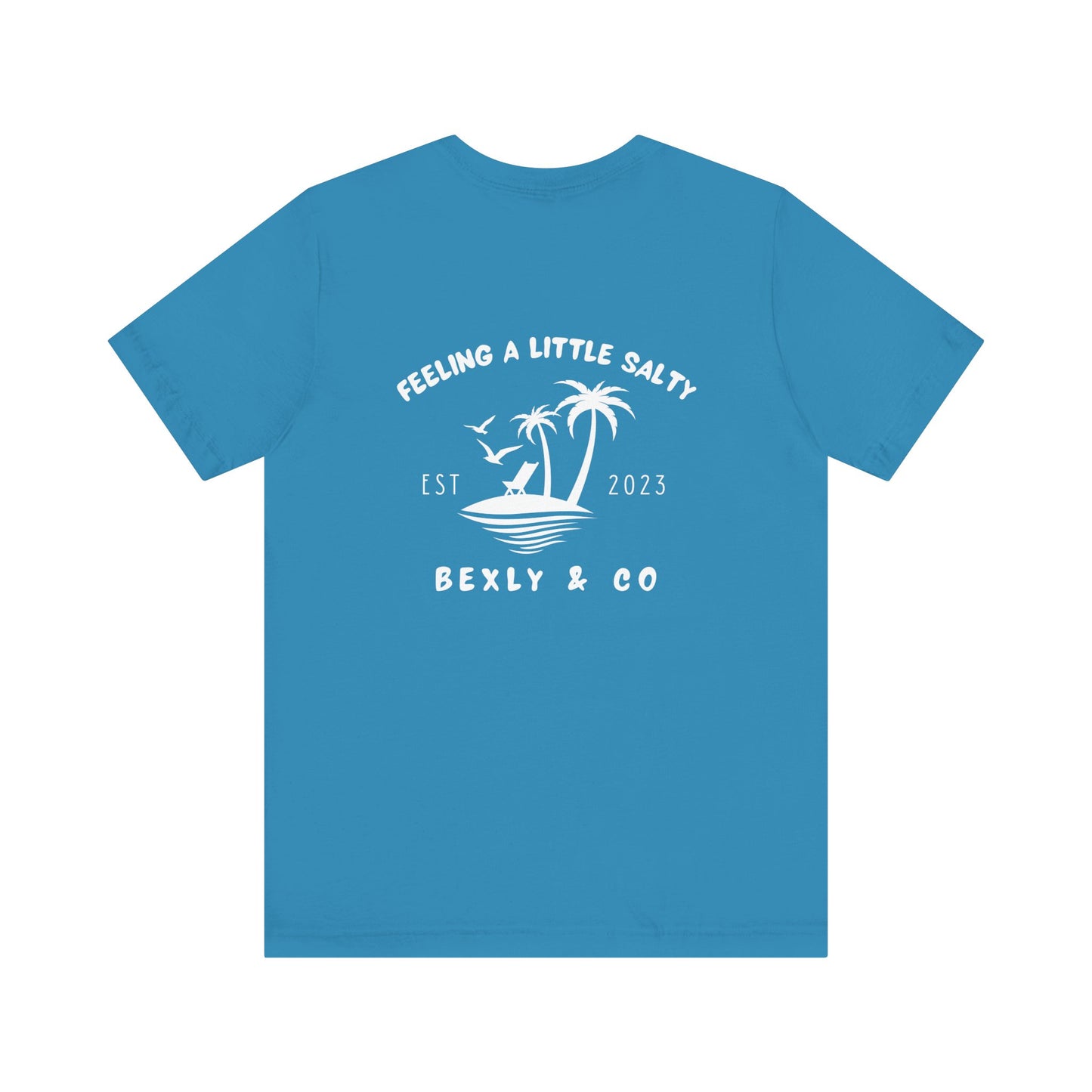 Unisex Short Sleeve Tee - "Feeling A Little Salty" Tropical Graphic Shirt, Beach Vibes, Casual Summer Wear, Gift for Beach [...]