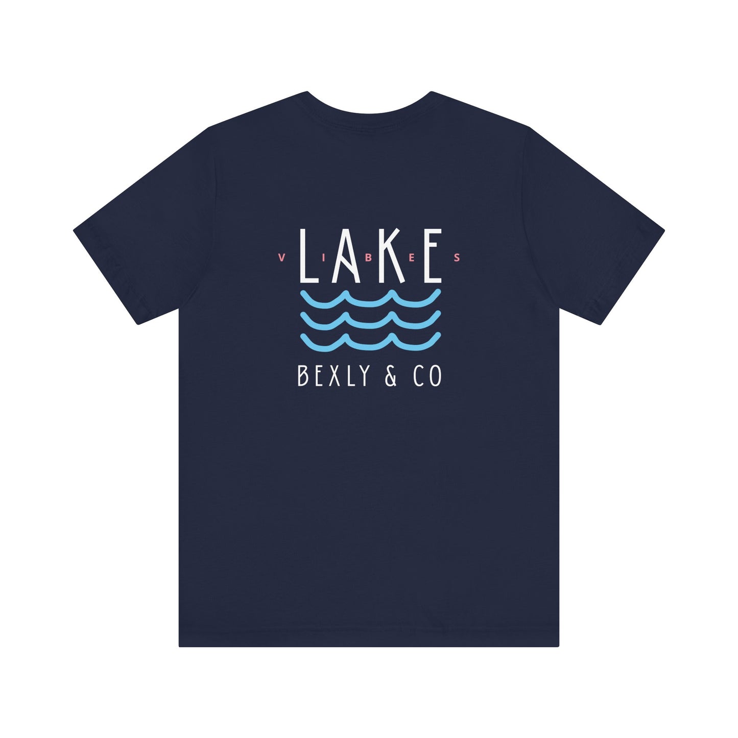 Lake Waves Unisex Tee - Perfect for Lake Days, Casual Outfits, Gifts, Summer Vacations, Coastal Vibes