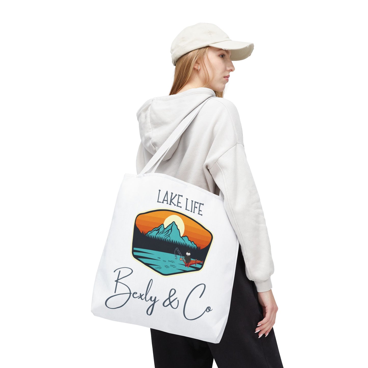 Lake Life Tote Bag - Summer Vibes, Perfect for Outdoor Adventures