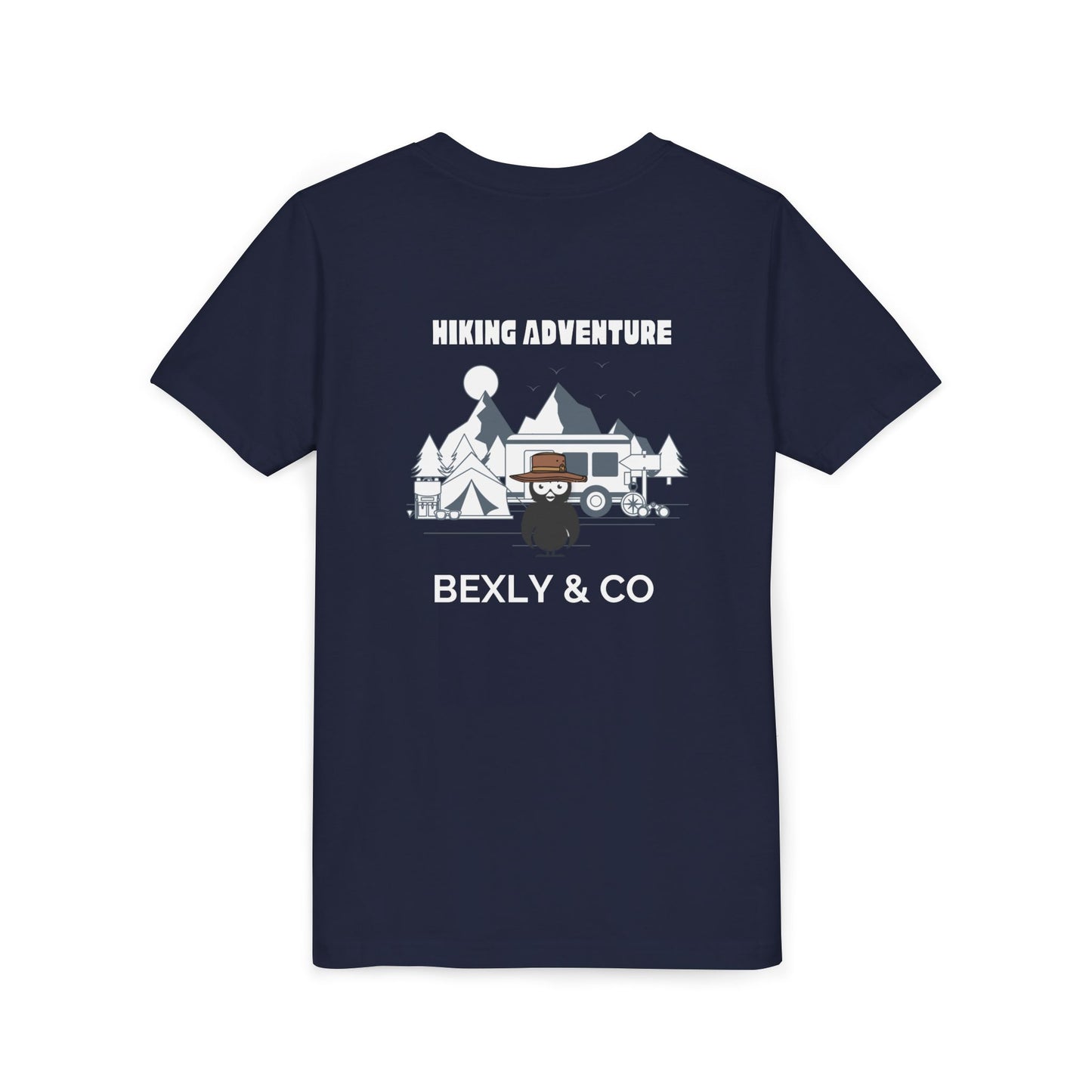 Hiking Adventure Youth Short Sleeve Tee - Fun Outdoor Vibes for Young Explorers