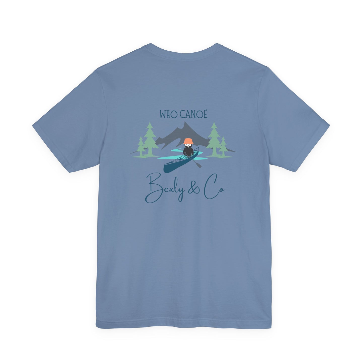 Who Canoe Unisex Tee - Perfect for Adventure Lovers & Outdoor Enthusiasts