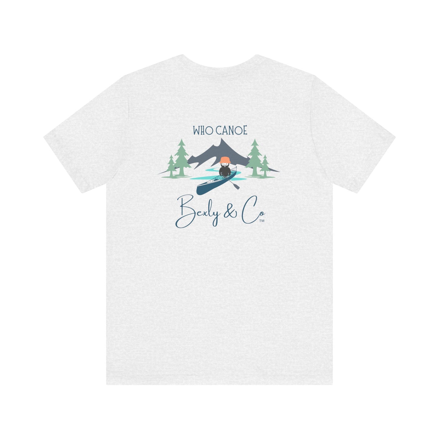 Who Canoe Unisex Tee - Perfect for Adventure Lovers & Outdoor Enthusiasts