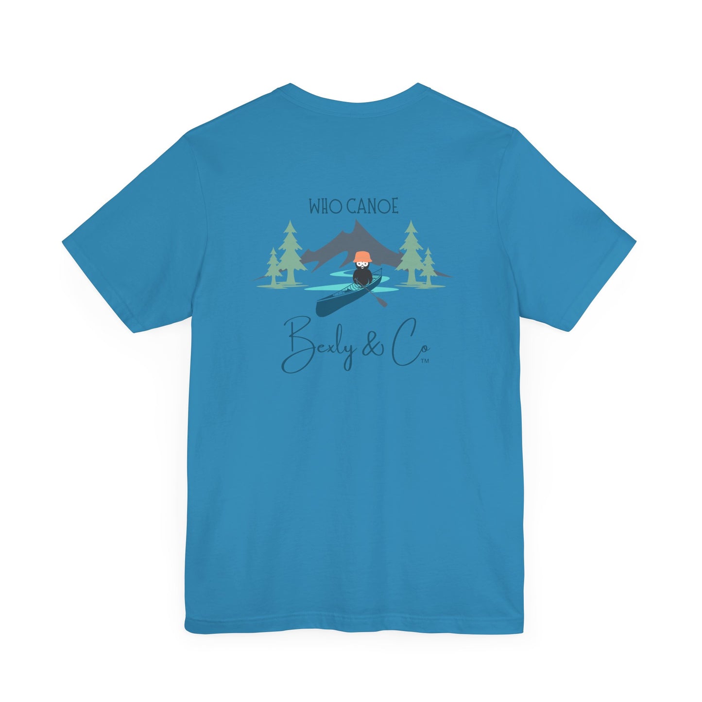 Who Canoe Unisex Tee - Perfect for Adventure Lovers & Outdoor Enthusiasts