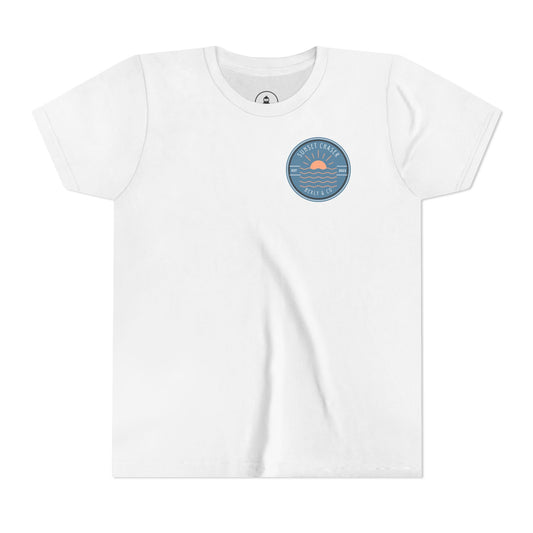 Sunset Chaser Youth Tee, Fun Summer Shirt for Kids, Perfect Gift for Birthdays, Beach Days, Outdoor Adventures
